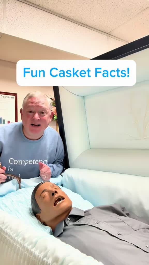 cover for Discover Surprising Facts About Caskets! ⚰️ #FunFacts #CasketMysteries #DidYouKnow