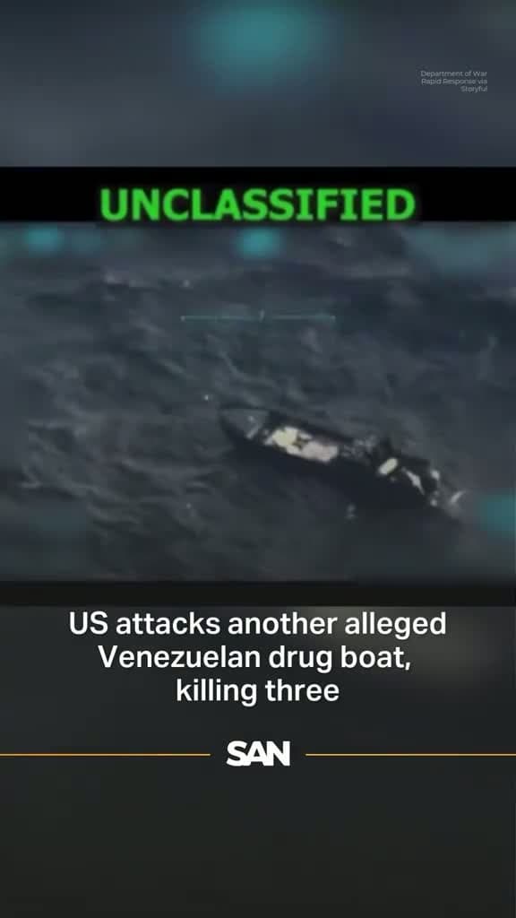 cover for President Donald Trump announced on social media Monday that the U.S. has attacked and effectively destroyed a second alleged drug boat from Venezuela. The president made the announcement with a video of the attack on social me...
