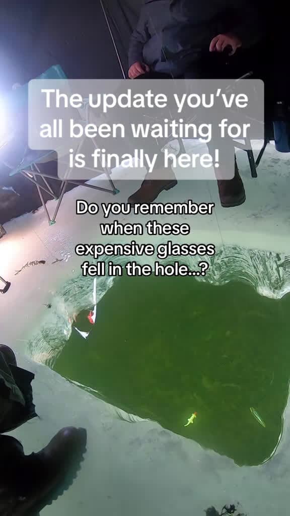 cover for Still can't believe this fishing fail on the ice! 😳 #icefishing #fail #Minnesota