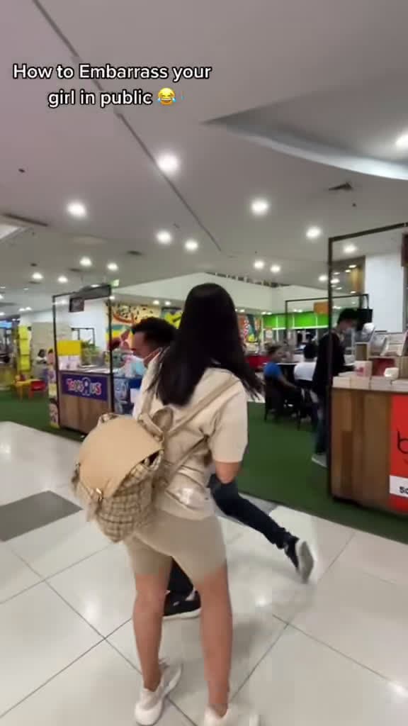 cover for When you embarrass your girlfriend in public... 😂 #prank #funny #fyp #usa