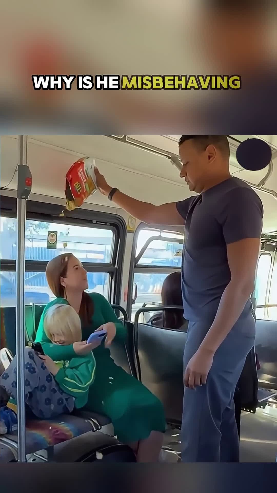 cover for When a Child Misbehaves and the Mother Doesnt Care shorts kindness helpneedy shortsviral