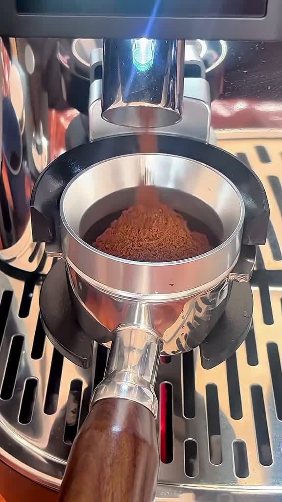 cover for Pure espresso bliss: grinding, tamping, and the perfect pull. The crema says it all ☕️ #espresso #coffee #barista #satisfying #workflow