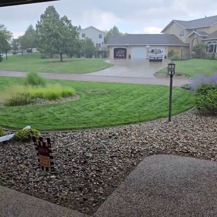 cover for Barrage of Hail Lashes South Dakota During Thunderstorm