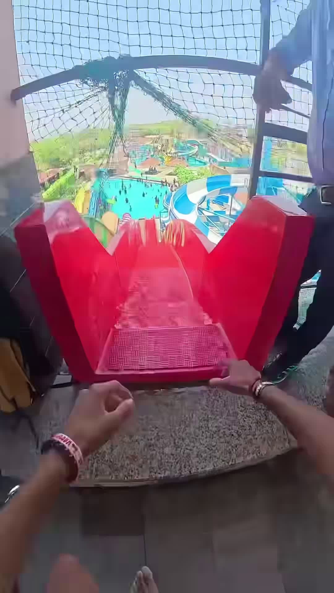 cover for Slide With Spider Man spiderman fun waterpark spidermanparkour summer