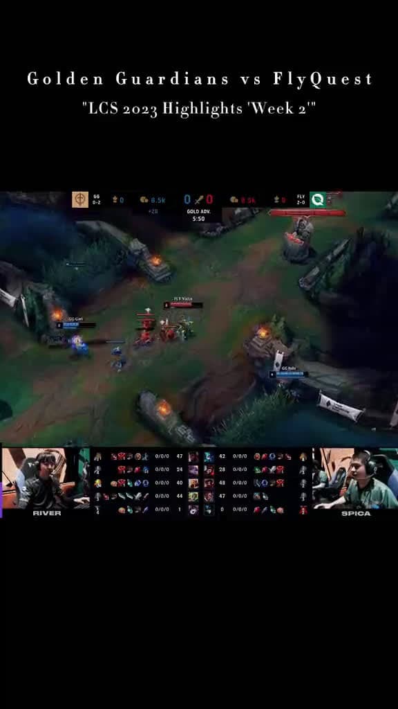 cover for Golden Guardians vs FlyQuest Week 2 Highlights — LCS Showdown you can't miss! 🔥 #LeagueOfLegends #LCS #FlyQuest #GoldenGuardians #Esports