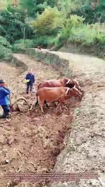 cover for ＂Clever Oxen Farming Trick! How Farmers