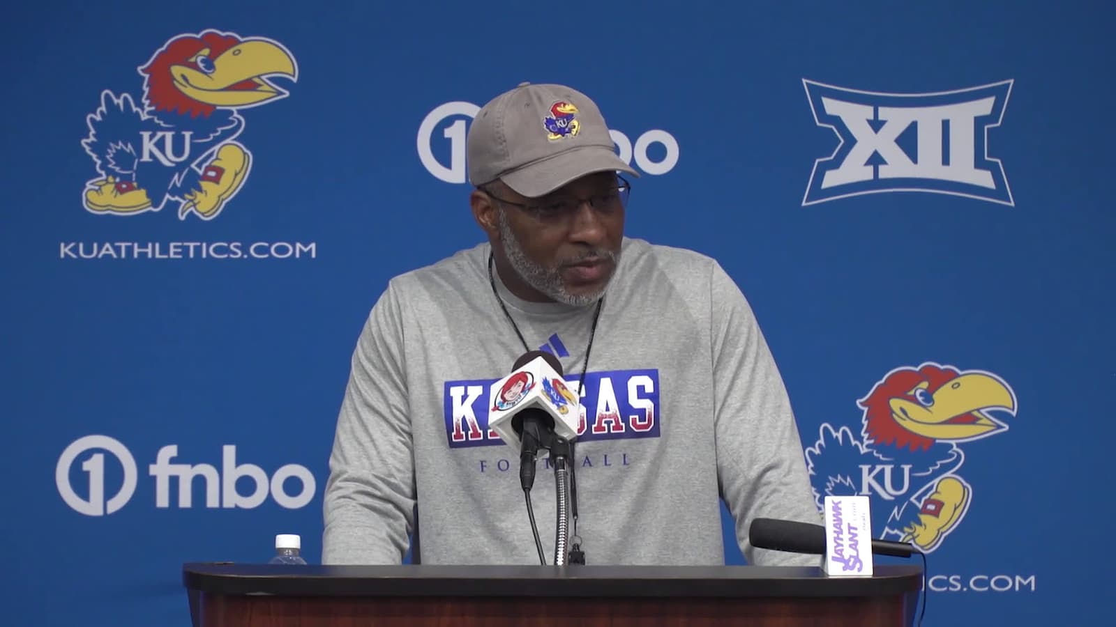 cover for Kansas football wide receivers coach Terrence Samuel highlights progress in fall camp