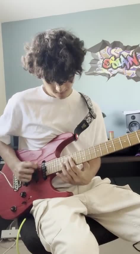 cover for Watch K-pop Demon Hunters shred on guitar in an epic mashup 🎸 #Kpop #Guitar #EpicMashup #DemonHunters #MusicVideo
