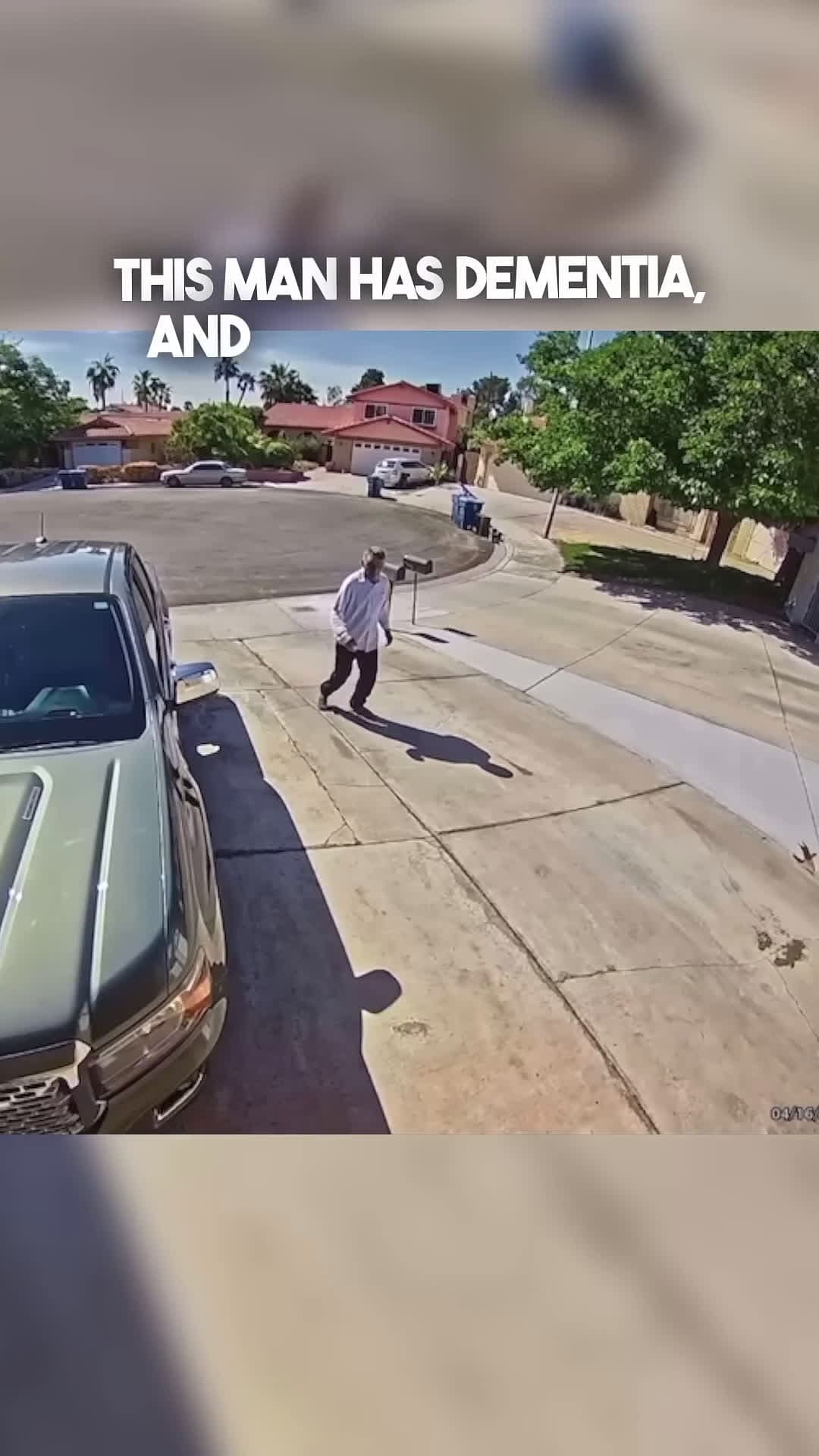 cover for Heartwarming act: She helps a lost man with dementia find his way home ❤️ #Compassion #Kindness #HeartwarmingMoment