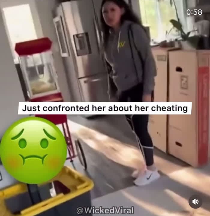 cover for Girl freaks out after getting caught cheating on her Bf  #cheating  #cheaters