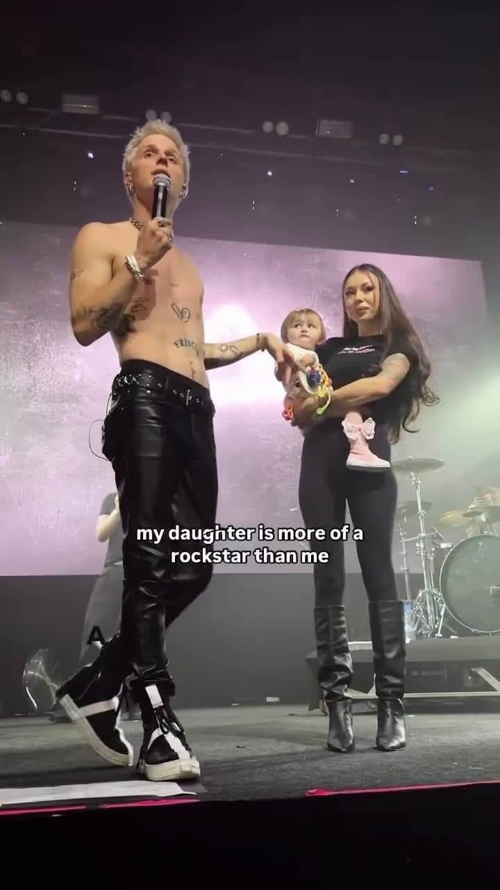 cover for His baby is more of a rockstar than him