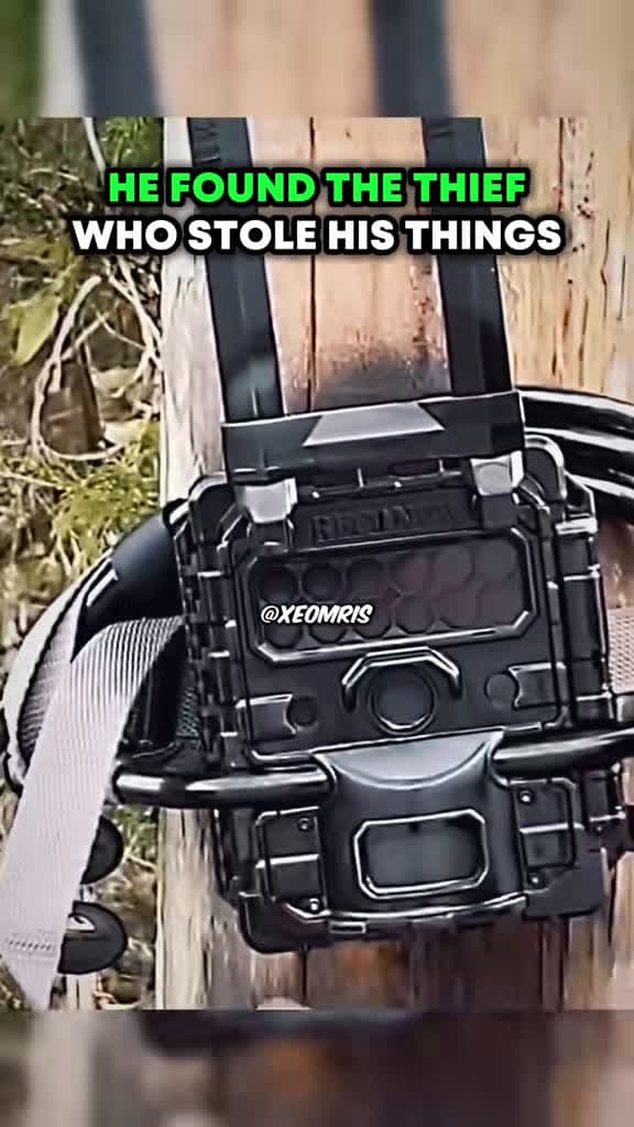 cover for He tracked down the thief using an AirTag! 😳 #CaughtOnCamera #AirTag #JusticeServed