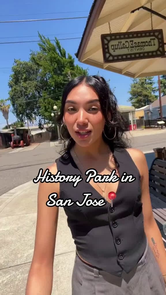 cover for Exploring History Park in San Jose — free admission, open daily 8am–4pm. Perfect for photos, filming, or a cute picnic. A hidden gem in the Bay Area 📸 #SanJose #HistoryPark #HiddenGem #ThingsToDo #BayArea