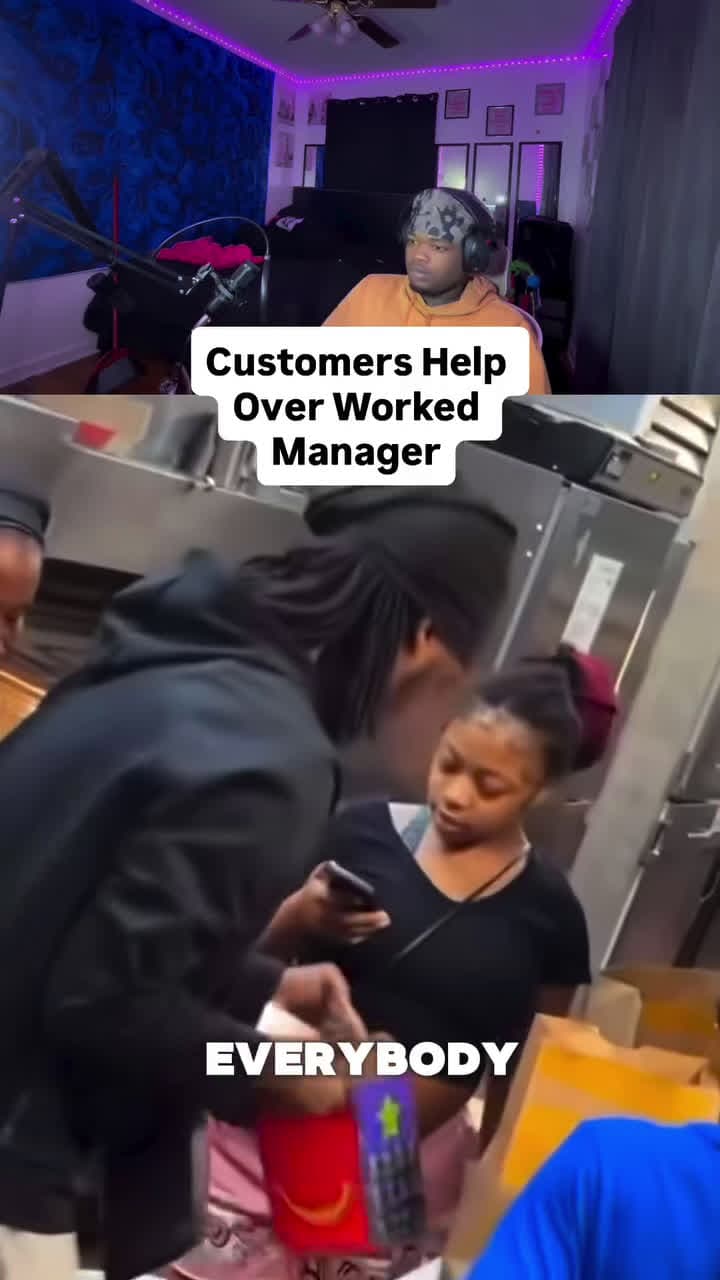 cover for #UnpopularOpinion Customers Help Over Worked Manager