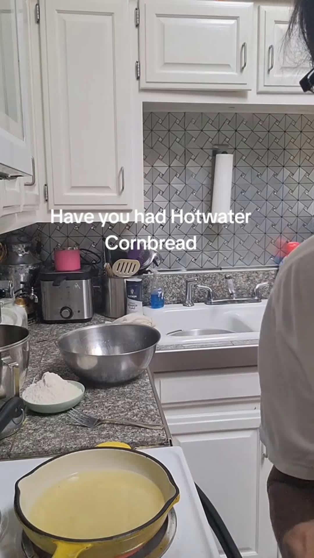 cover for how to make hot water cornbread 