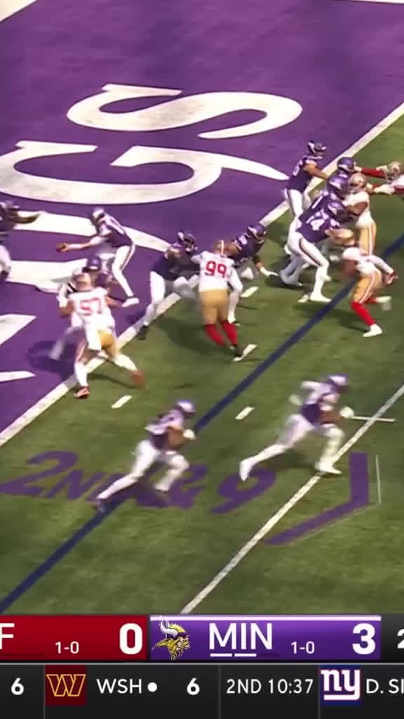 cover for You Wont Believe This 97 Yard TD nfl justinjefferson nflfootball 33214 #shortvideos