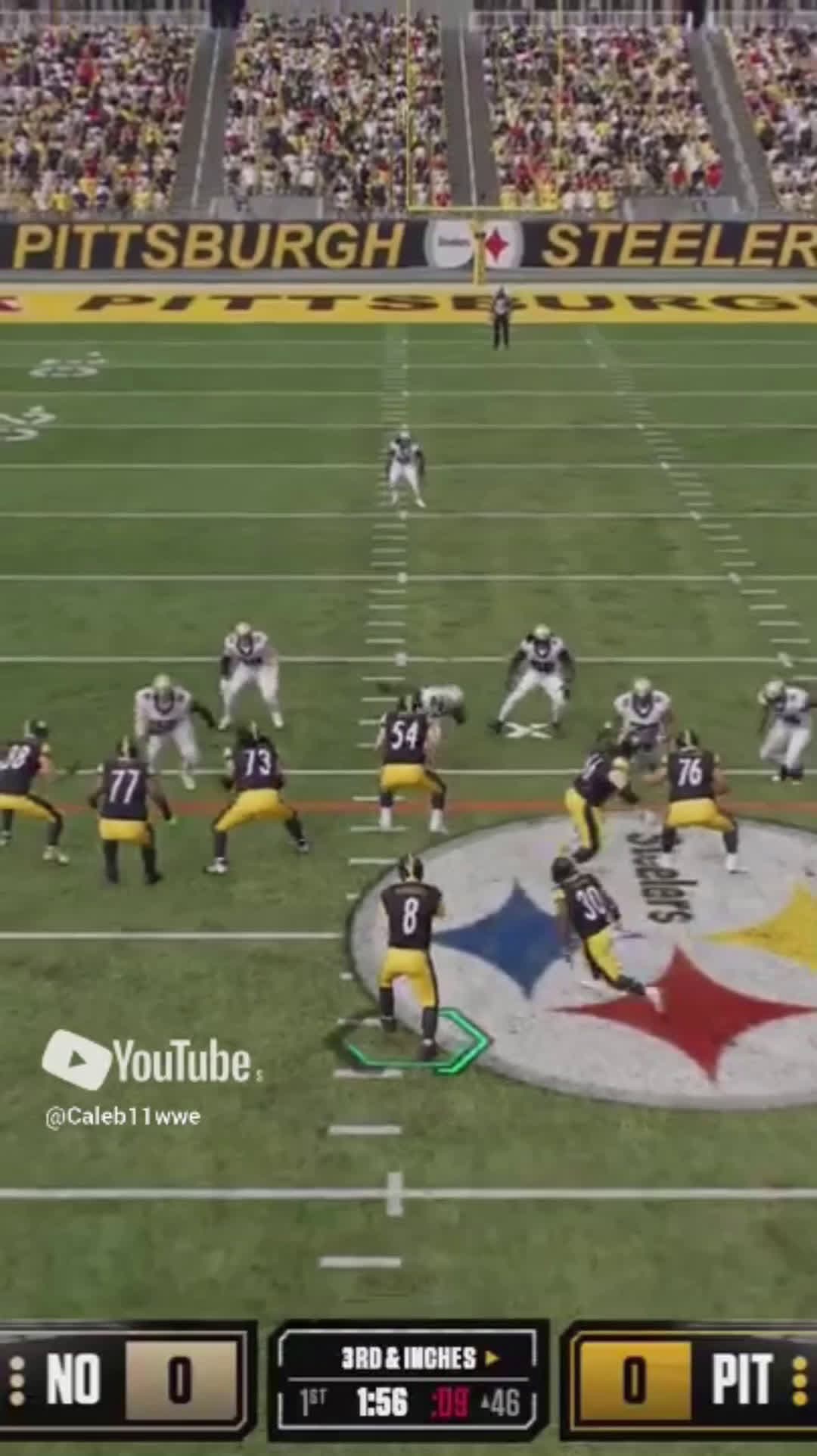 cover for Madden 26  #madden26  #nfl  #nflfootball  #pittsburghsteelers  #nflhighlights  #football  #youtubeshorts 