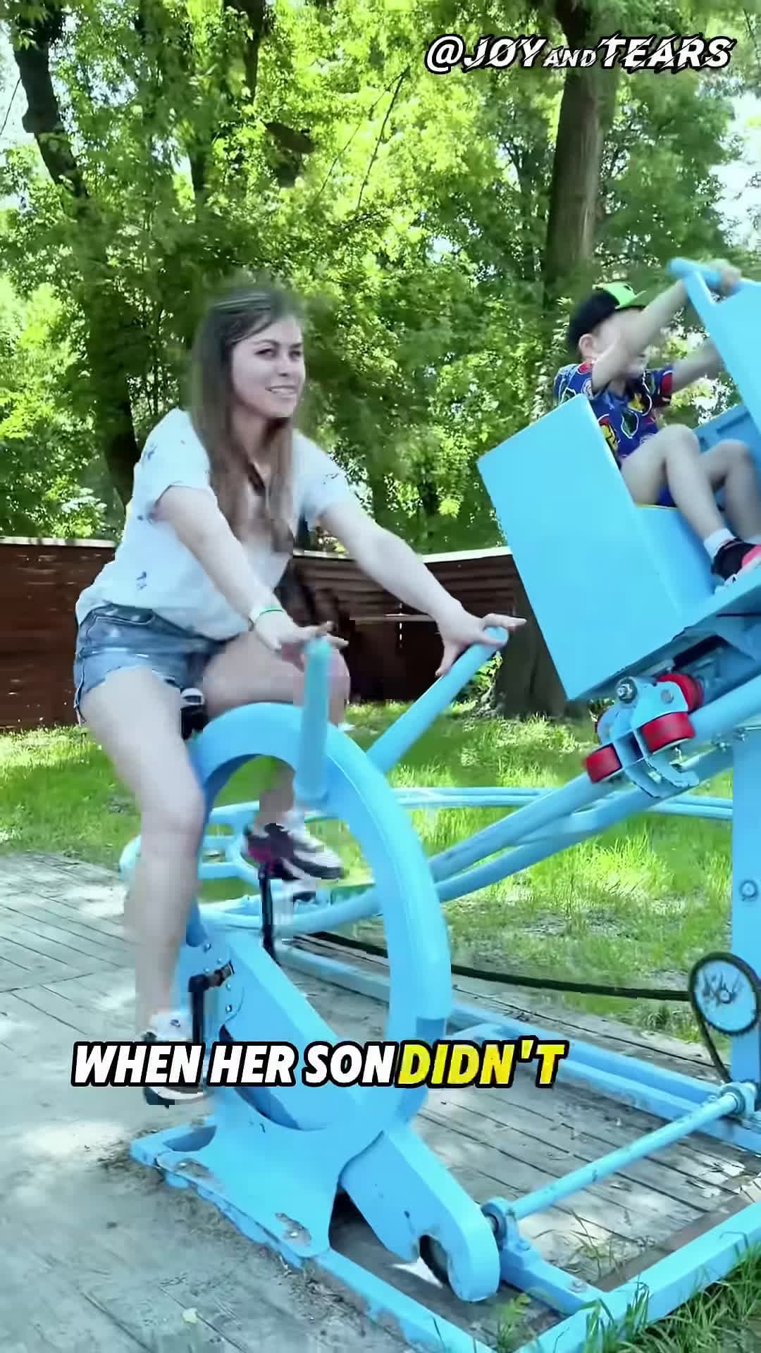 cover for This backyard roller coaster is incredible shorts funny love like