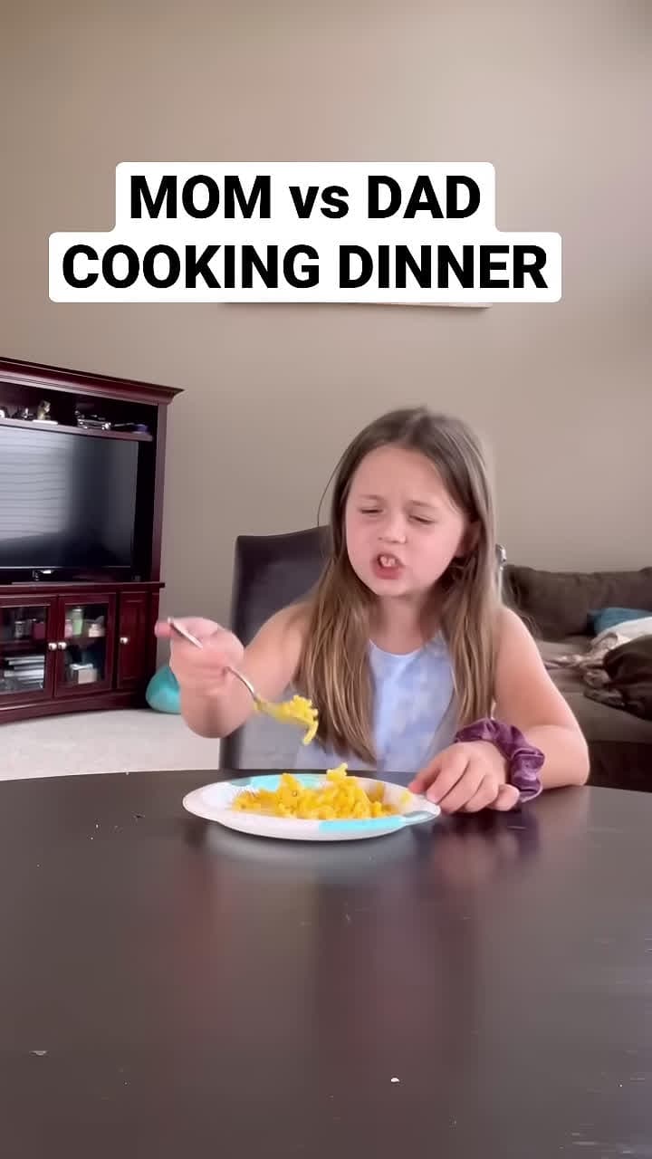 cover for MOM v DAD when its time for dinner shorts