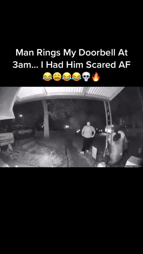 cover for Someone rang my doorbell at 3am... I was NOT ready 😱 #doorbellcam #scary #ringcamera