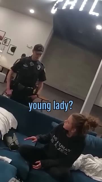 cover for Woman Arrested For Trespassing & Refusin