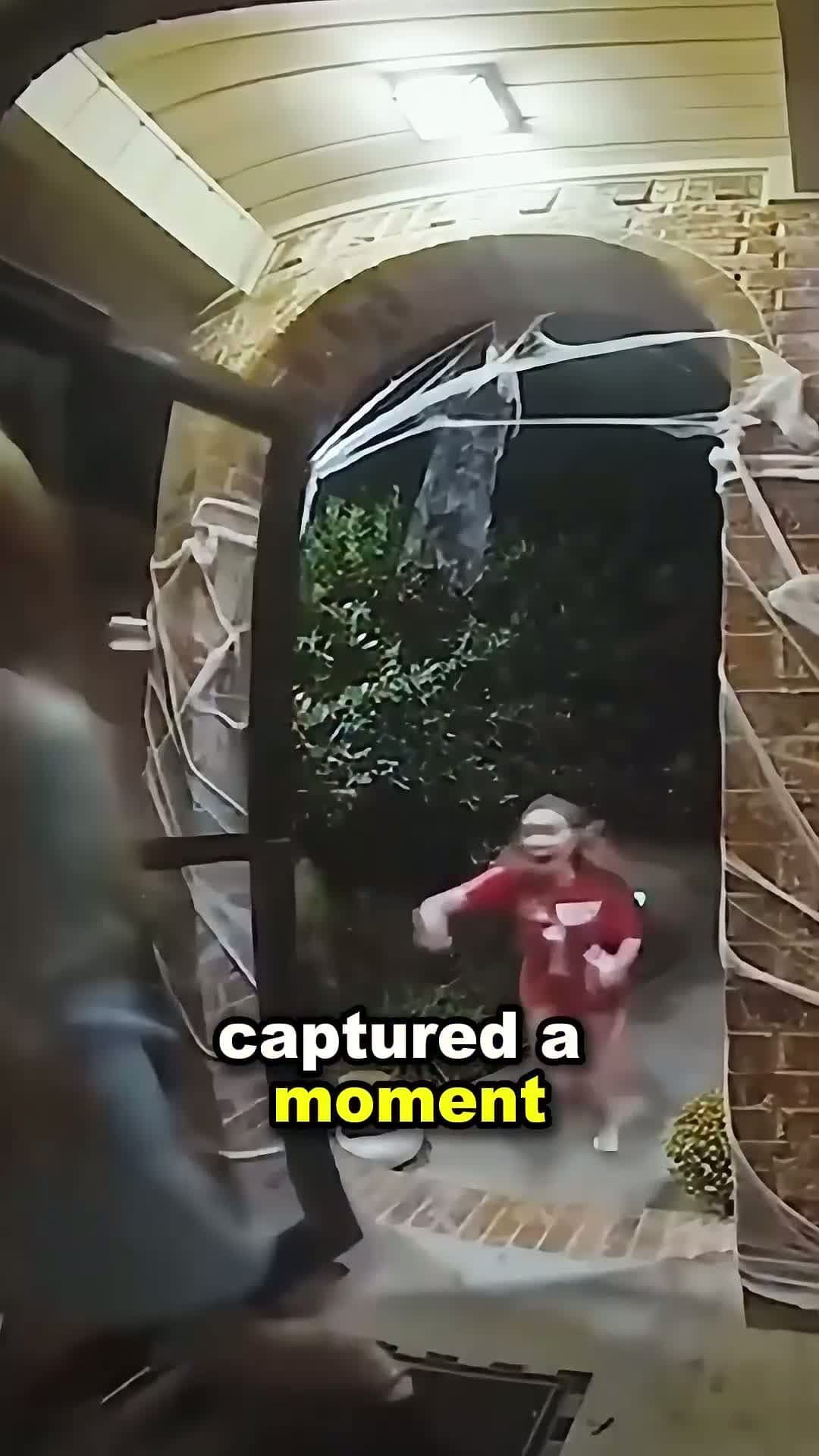 cover for Dad protected the kids!