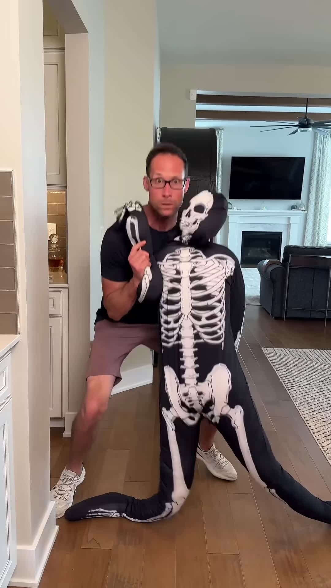 cover for Skeleton Prank Gone Wrong