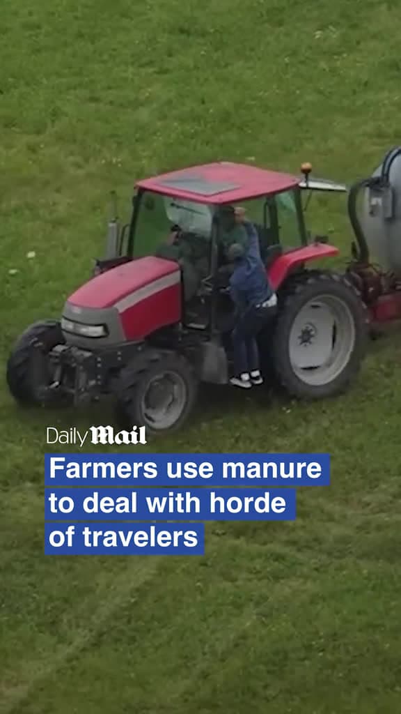 cover for They used the only weapon they had left 😬 #farm #travelers #news #euro #france created by Daily Mail with Daily Mail’s original sound - Daily Mail