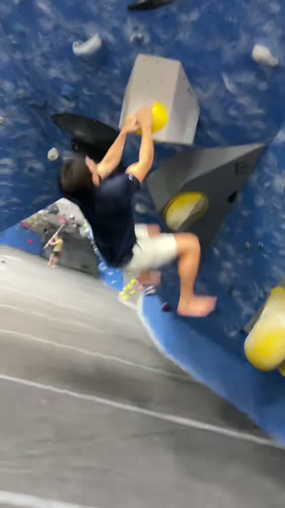 cover for Master this climb with a game-changing speedrun technique! 🤓 #SportClimbing #Bouldering #ClimbFaster