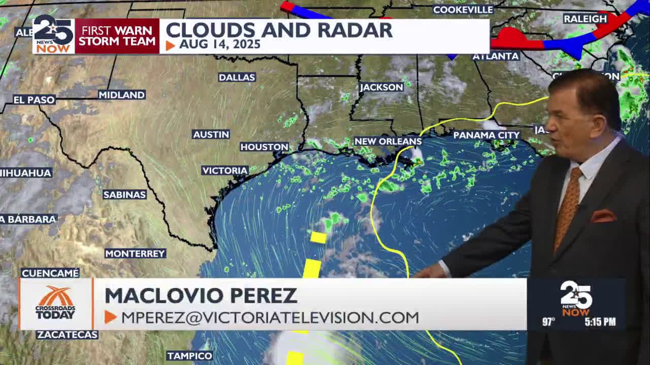 cover for Tropical system heading out way?