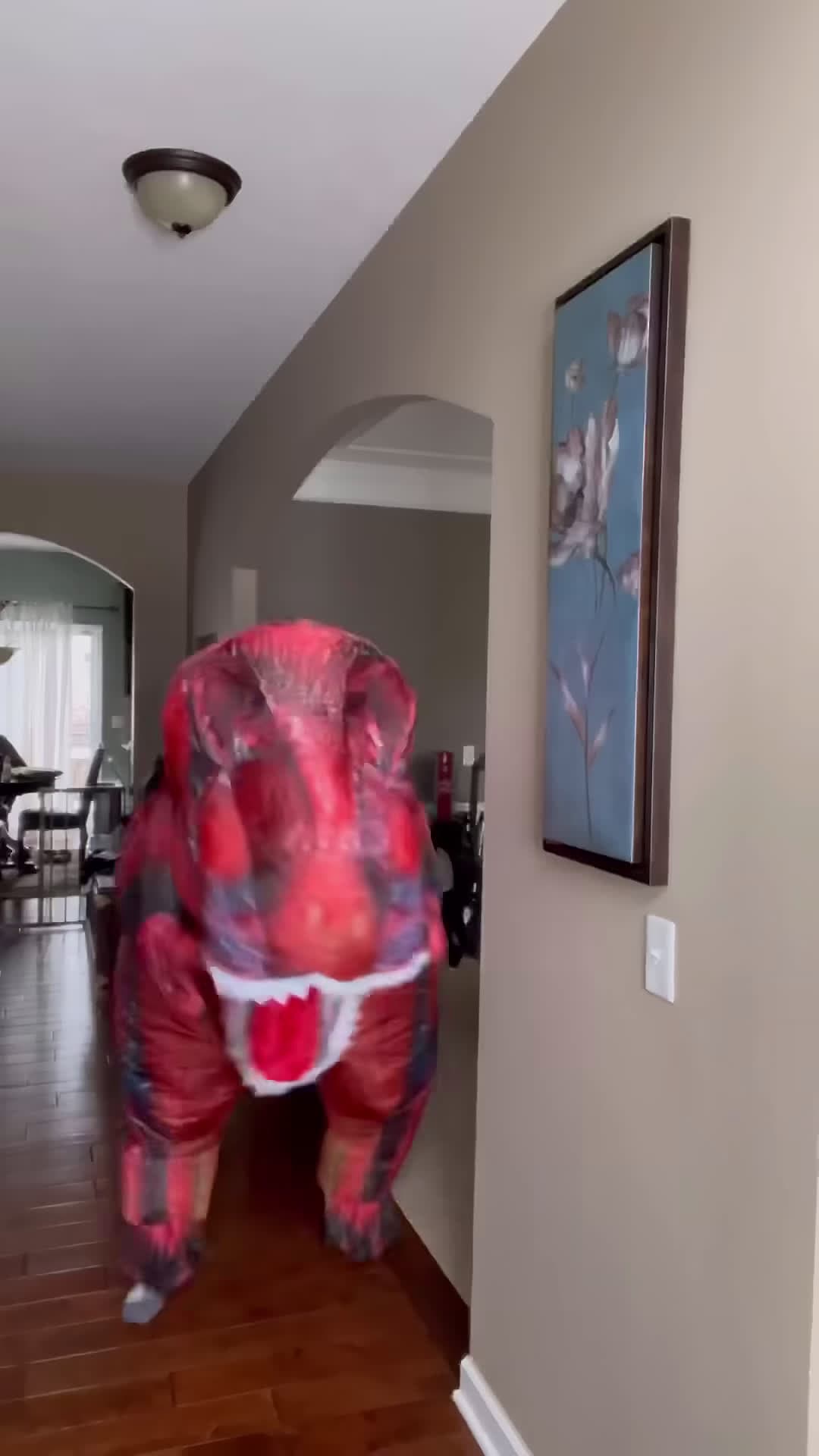 cover for SCARY DINOSAUR ATE MY DAUGHTER shorts