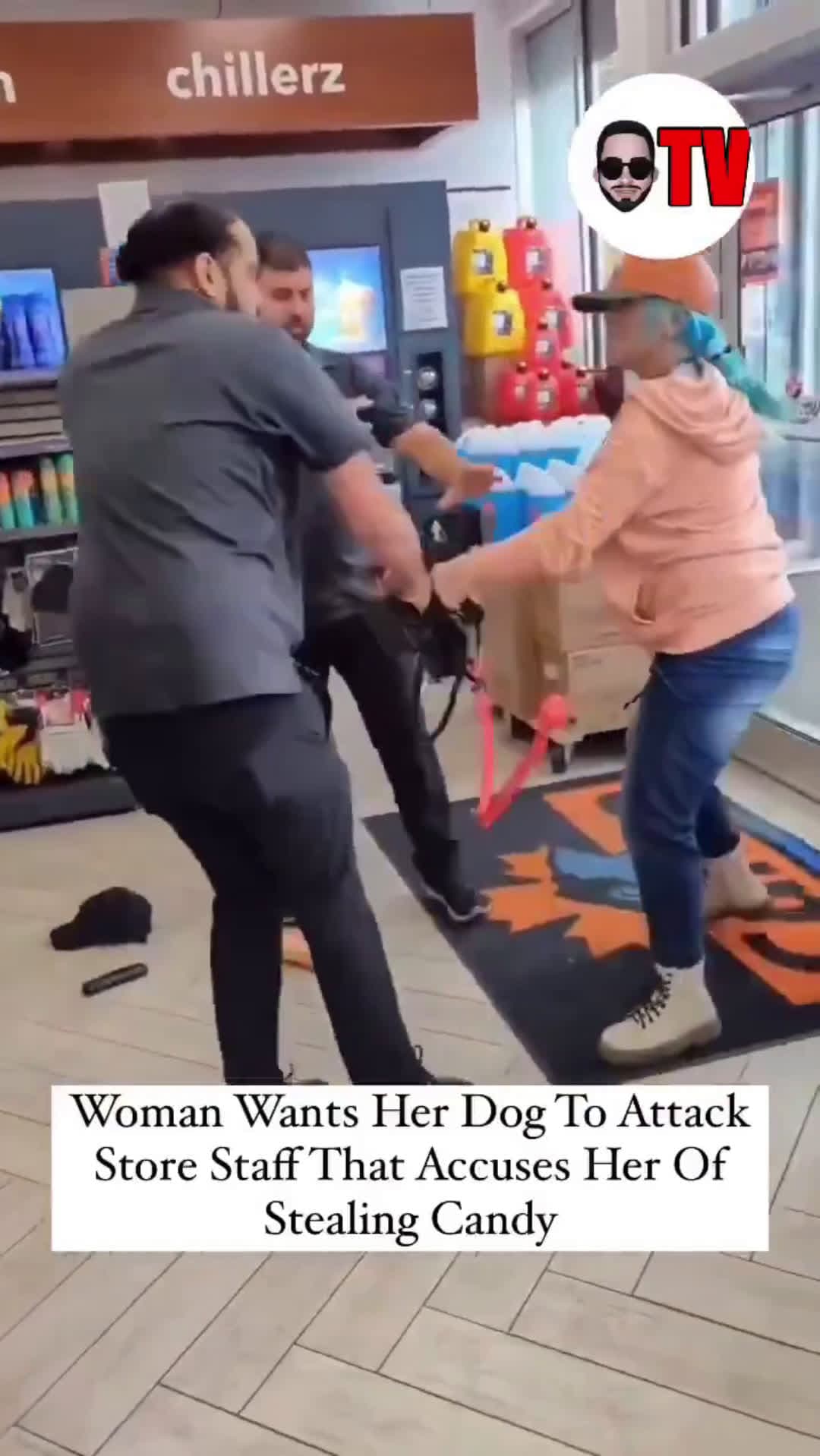 cover for Lmaoo the way he hit her with the bag 💀 #fyp #caughtoncamera #viral