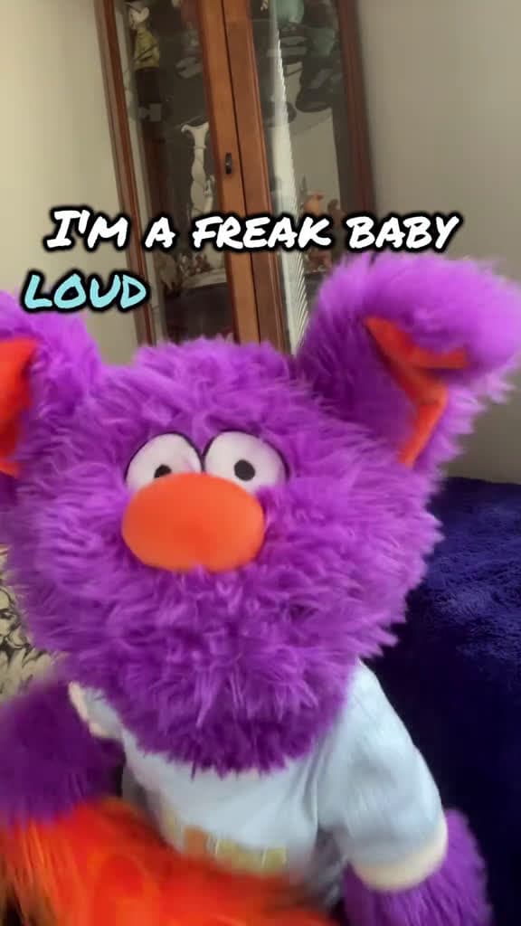 cover for I m a freak and say it proud freak freakshow puppetsoftiktok puppeteer puppetry foryiu 37838 #trend