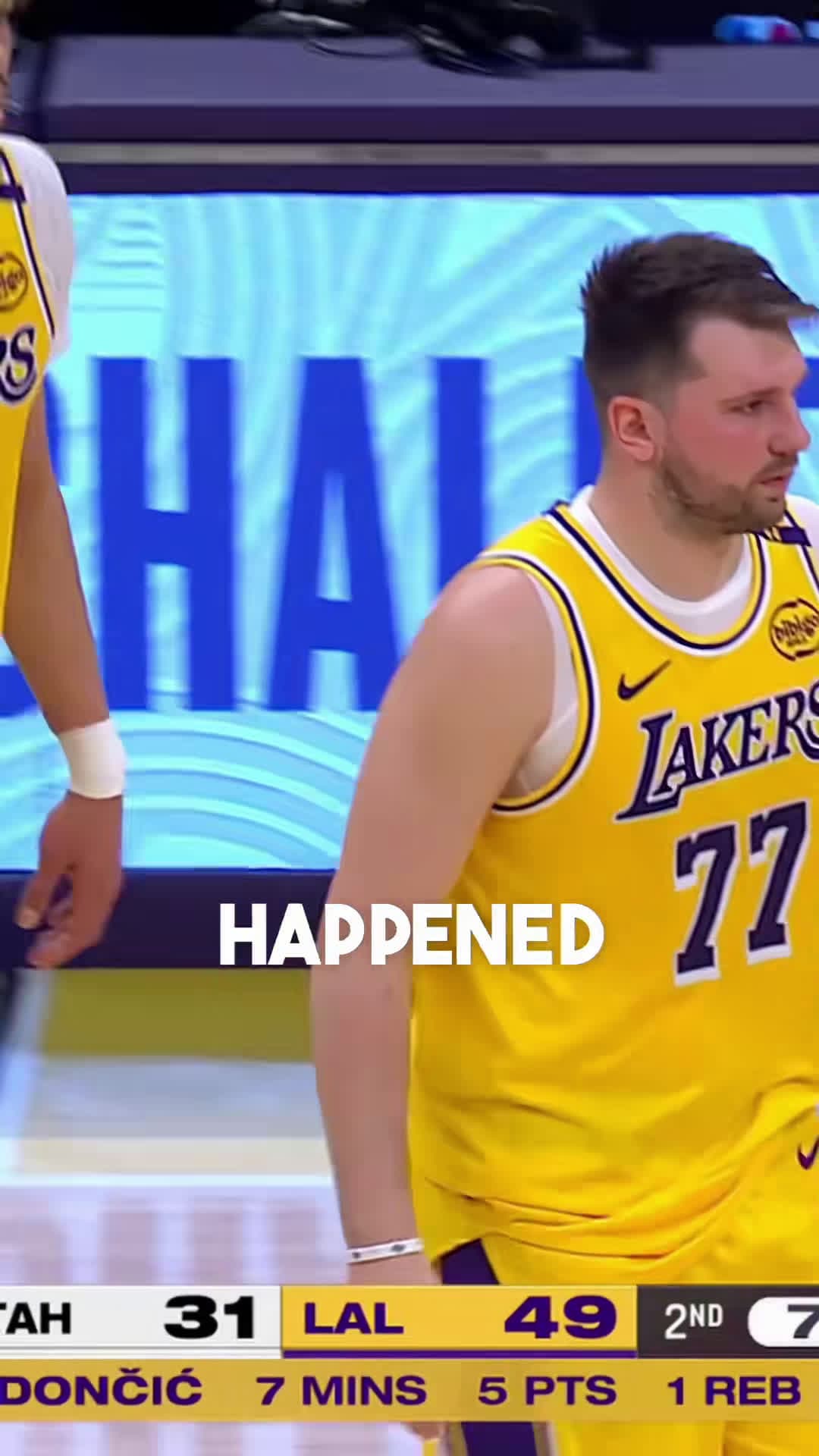 cover for Gonna take a while to get used to seeing Luka in that jersey