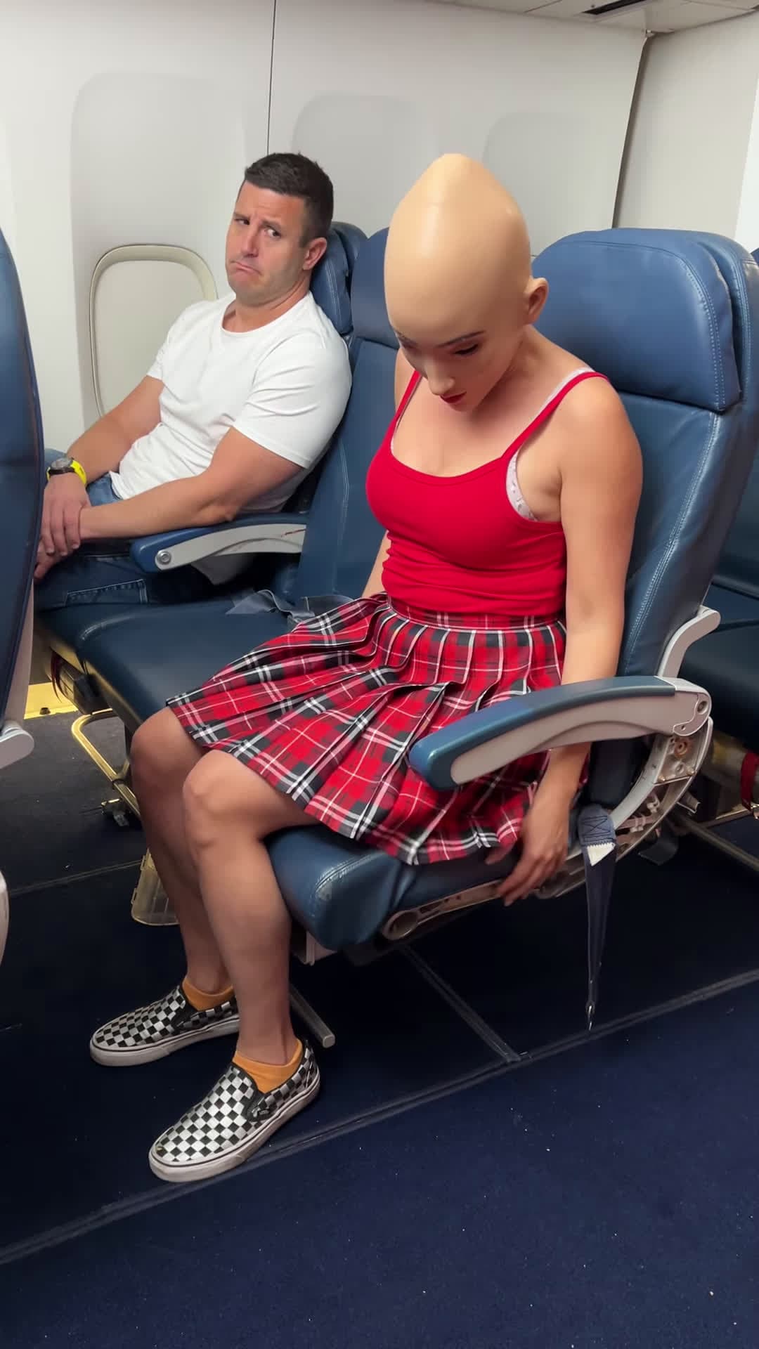 cover for weird stuff on airplanes funny comedy