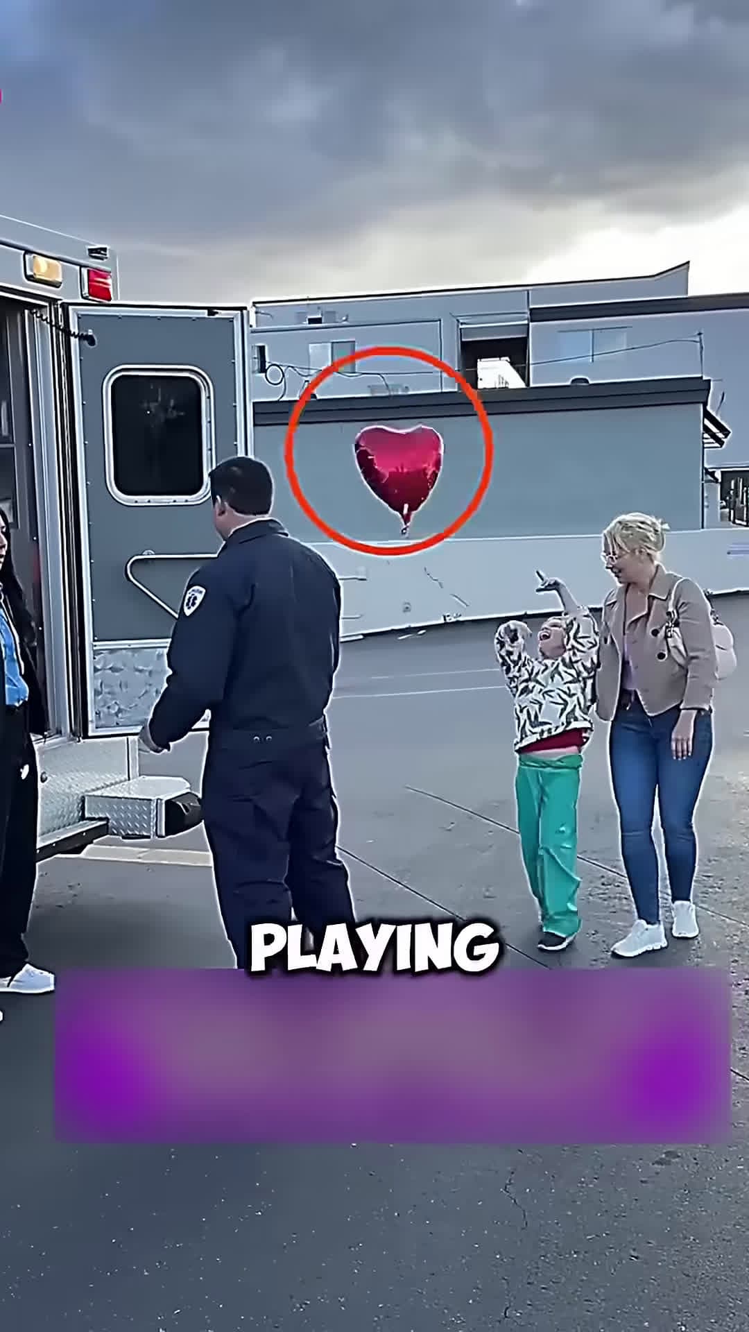 cover for When the girl balloon flew away this doctor gave her a new one shorts