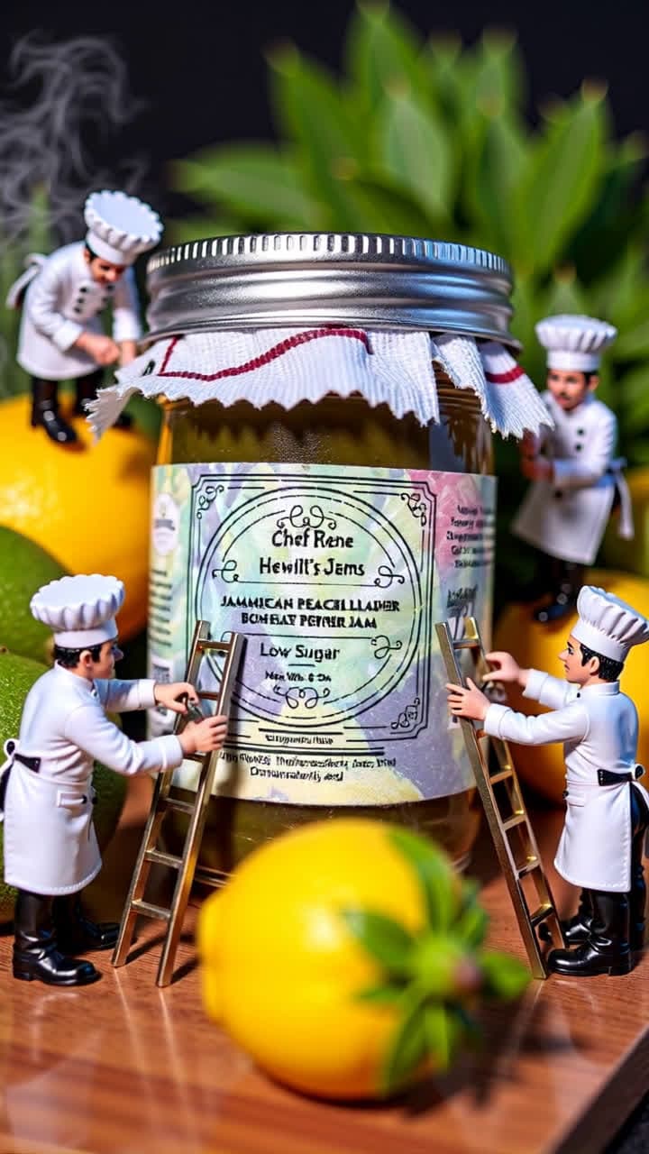 cover for Chefs working on my jams. Chefrenehewittjams.com 