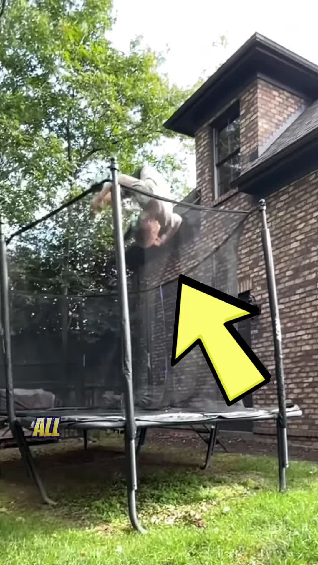 cover for TRAMPOLINE NETS CANT STOP ME