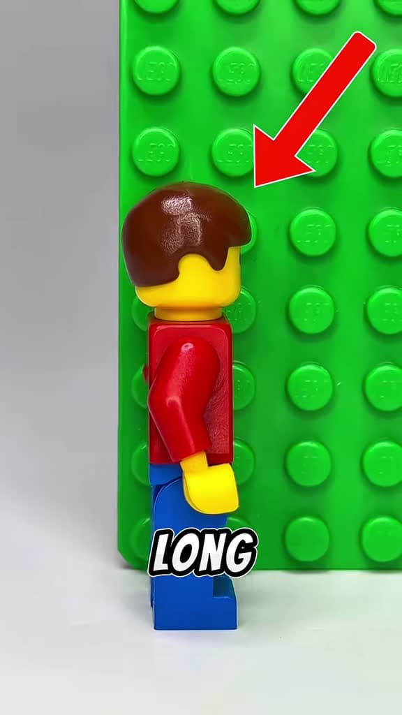 cover for You won't believe how big the longest LEGO minifigure is! 🧱 #LEGO #Minifigure #FunFact