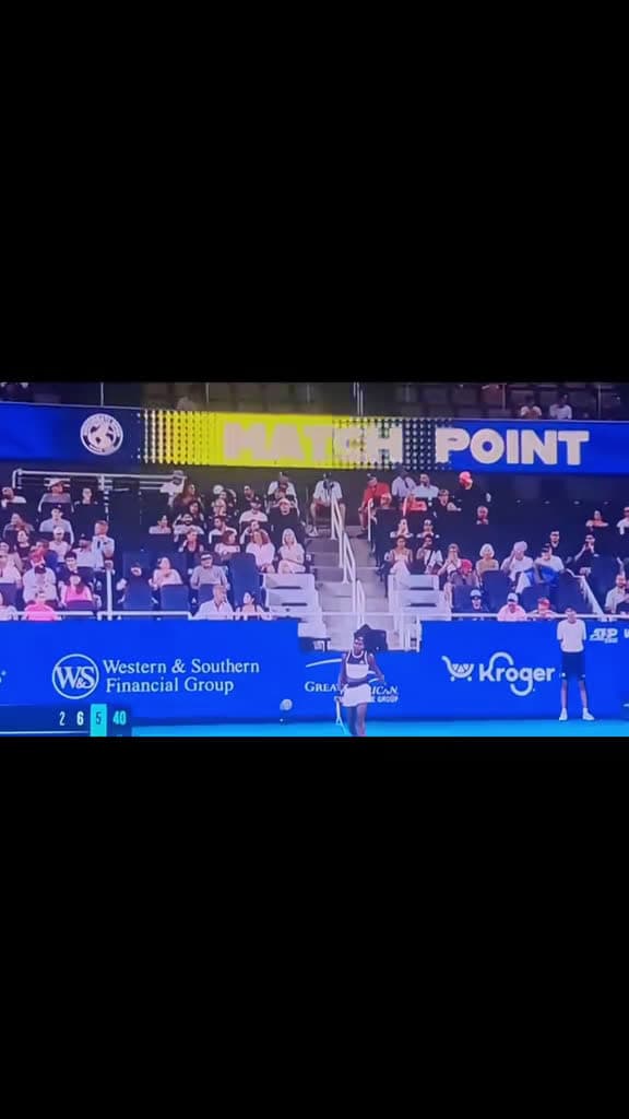 cover for Paolini's clutch serve seals the win at Cincinnati Open 🎾 #CincinnatiOpen #Tennis #WTA #Paolini
