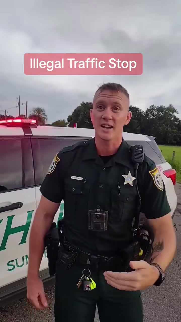 cover for Shocking traffic stop: officer pulls over for no clear reason — is this a rights violation? 👀 #Police #TrafficStop #Illegalsearches #Rights