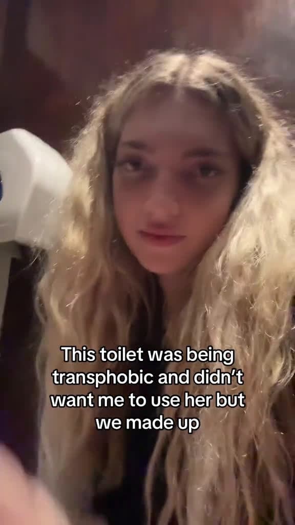 cover for Sometimes the club toilet nust doesn t want to be a toilet transgirl trans transandproud f 28353 #trending