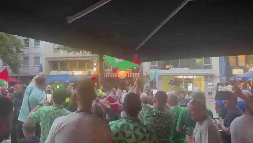 cover for Irish reactions during the Palestinian parade in Ireland 🇮🇪✊ #CulturalUnity #Palestine #Ireland #ParadeVibes