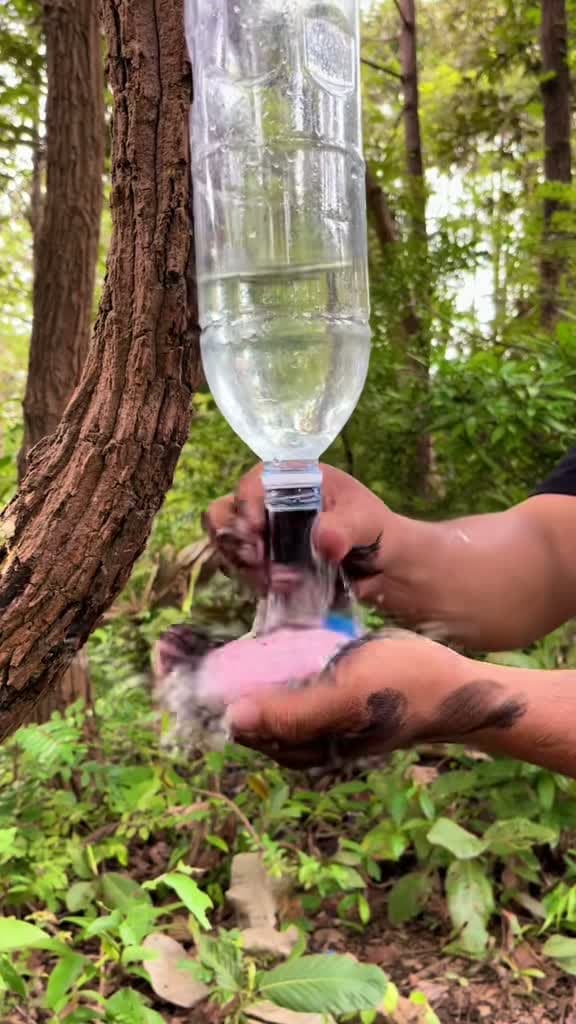 cover for Survival hack: Save soap & water with this simple camping trick! 🧼💧 #survivalskills #camping #bushcraft #lifehack