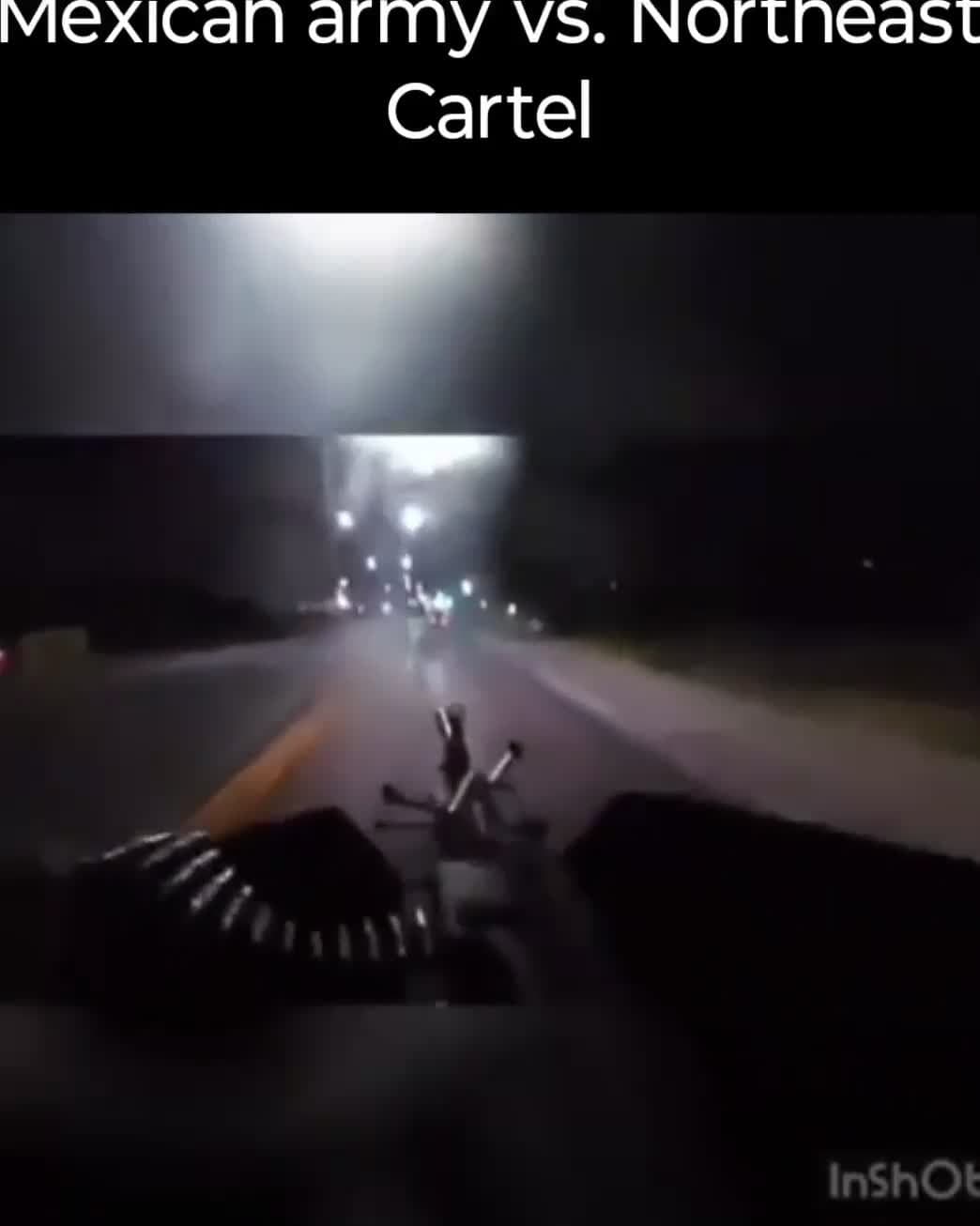 cover for Recording of a Mexican soldier confronting a cartel #cartel  #army