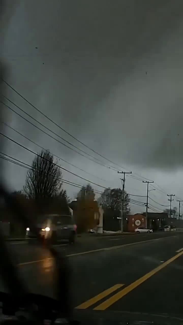 cover for Trapped inside the eye of a tornado while driving! 🌪️⚠️ #Tornado #StormChasing #Unbelievable #CaughtOnCamera