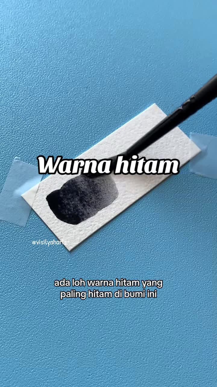 cover for Cerita warna: Vantablack #ceritawarna #melukissambilcerita #duniaseni #senimodern #ceritaseni #melukis #melukiscatair #catair #hitam #serunyabelajar #serunyaditiktok #karyaseniku