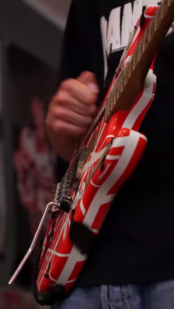 cover for Eddie Van Halen’s iconic Beat It solo! 🔥 #BeatIt #GuitarSolo #VanHalen