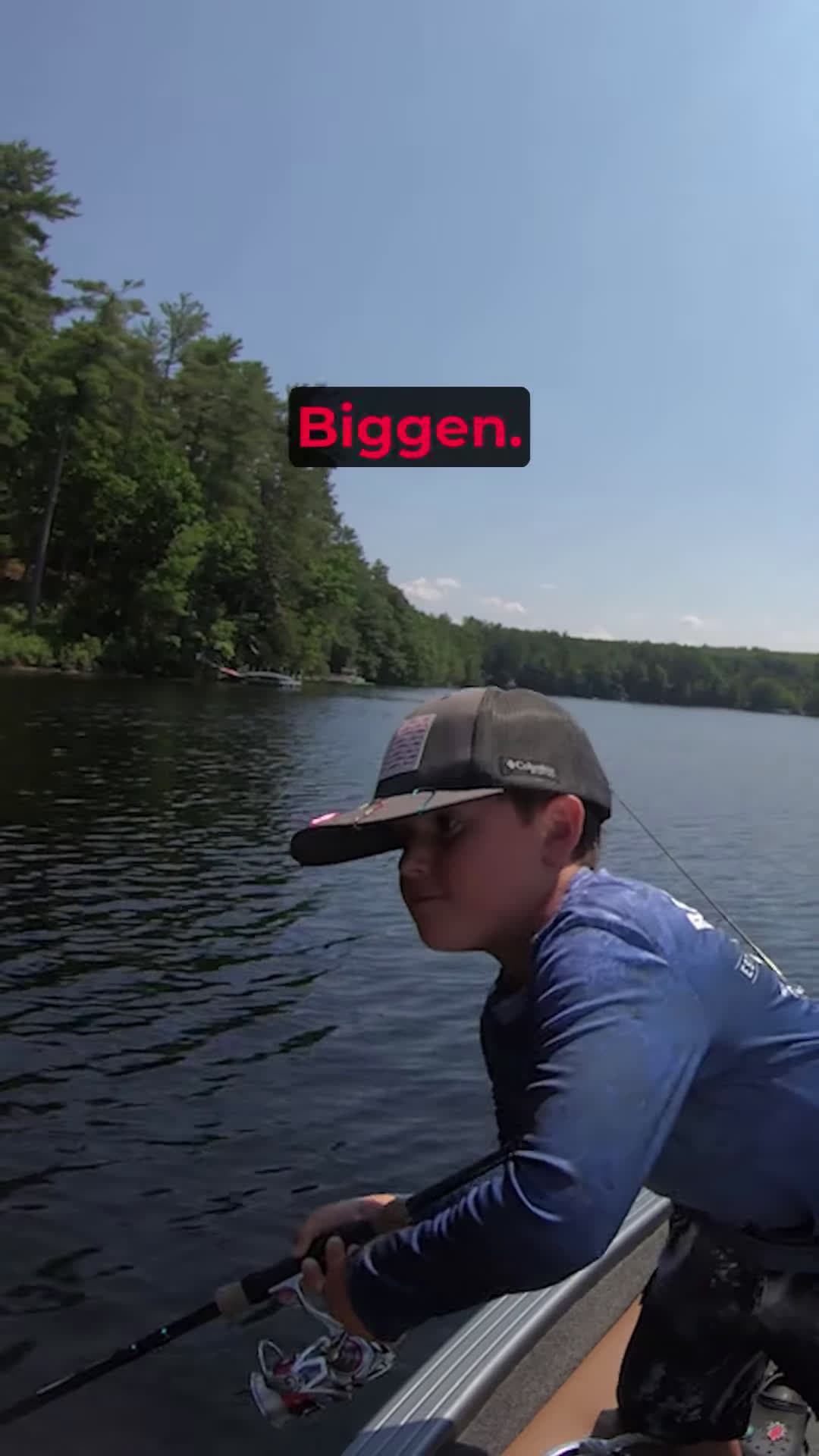 cover for CARSEN had a BASS almost HIT someone yolotek bass bassfishing outdoors outdoors fishing fyp
