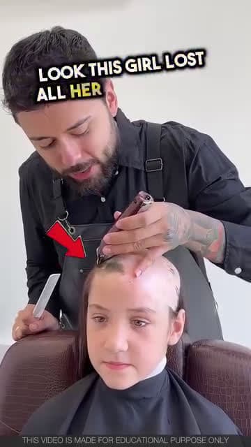 cover for This barber is brilliant and kind#fyp#spreadthelove